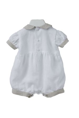 Cà Dandolo pure linen sleepsuit JESURUM KIDS | CADANDOLO12